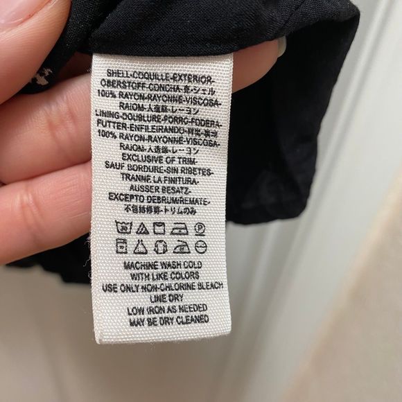 Free People Sleeveless V-Neck Red and Black Patterned Dress Side Cutouts Size S - Picture 5 of 7